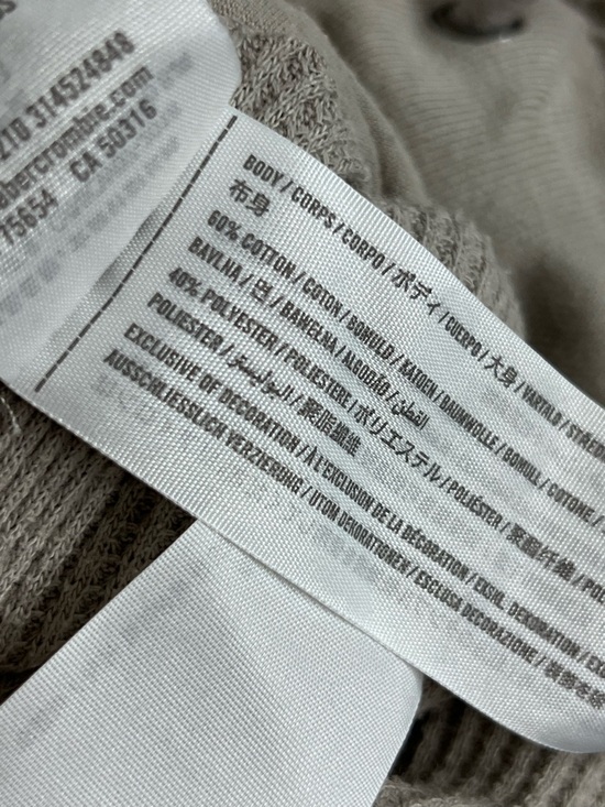 Abercrombie & Fitch Soft A&F Waffle Knit Sweatpants - Picture 6 of 6